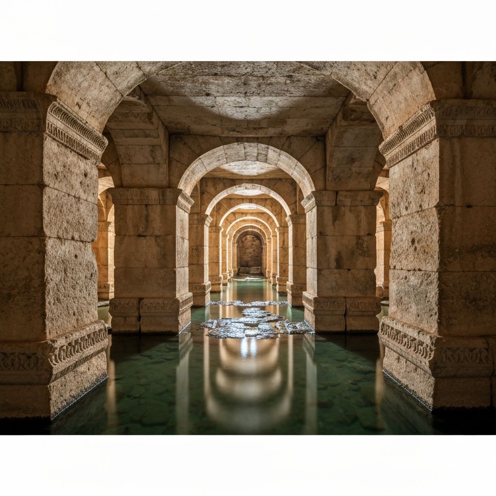 Large underground cistern