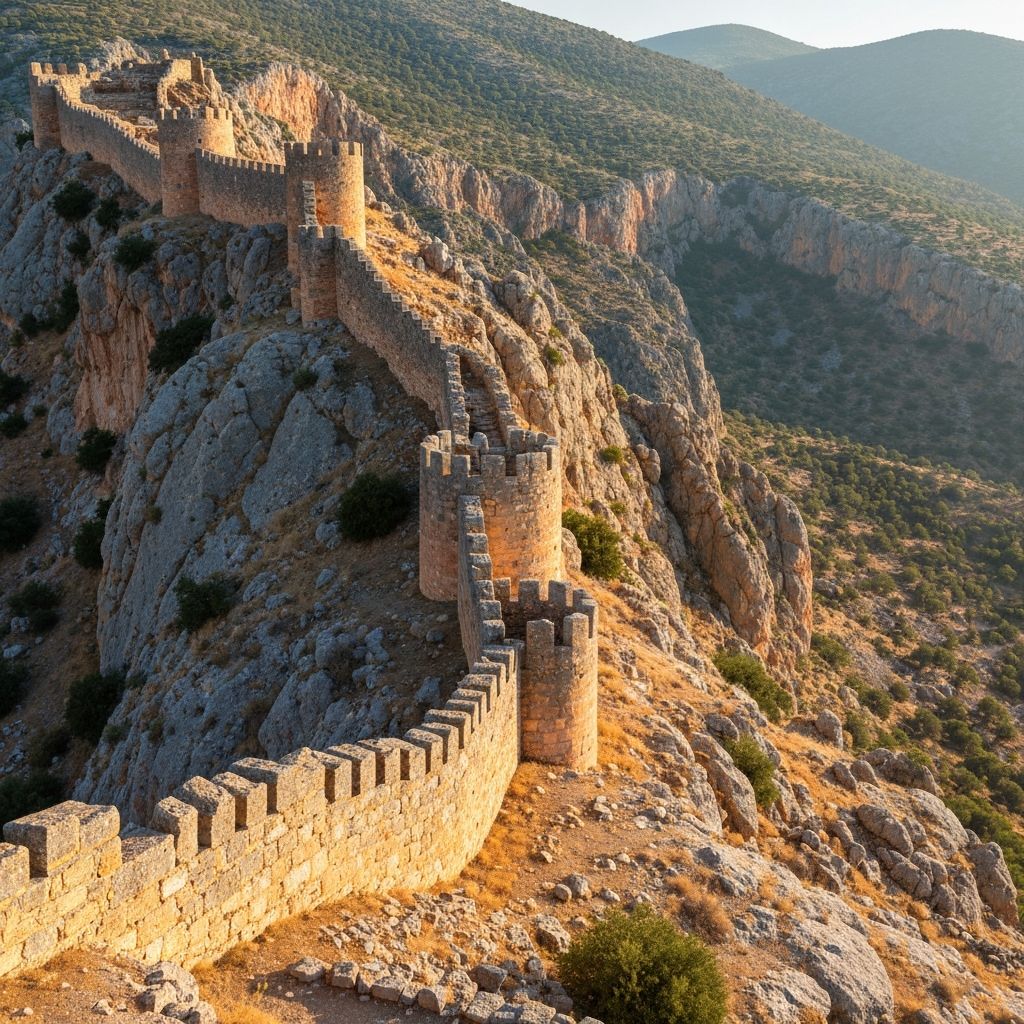 Ancient defensive walls